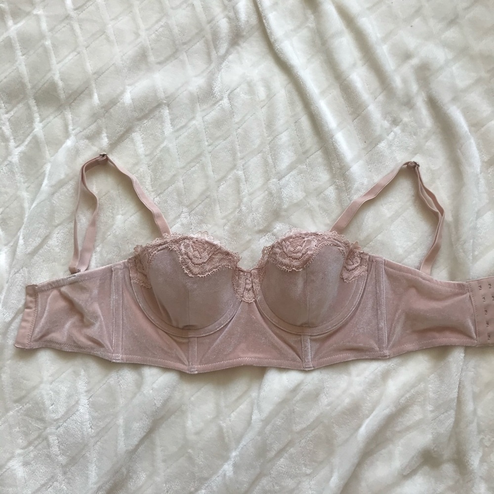 Victoria’s Secret velvet bustier